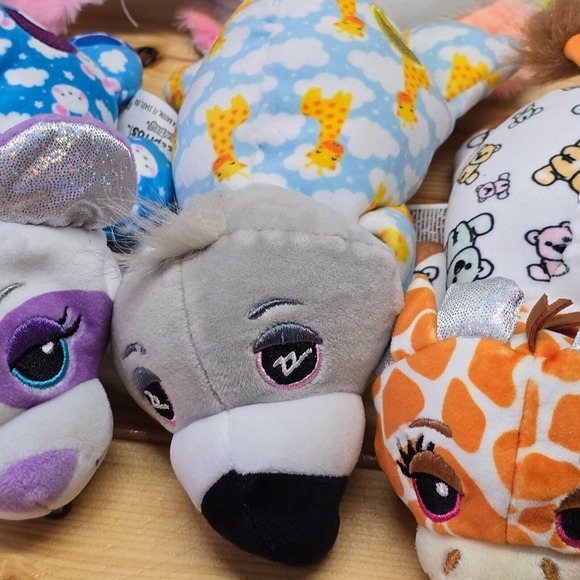 Cutetitos Sleepitos Plush Lot of 4 Koala Giraffe‎ Flamingo Burrito Toys Bundle - Picture 6 of 13